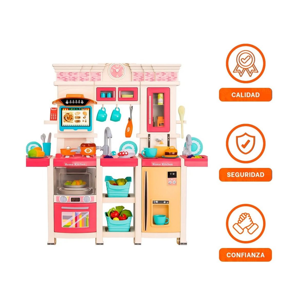 GENERICO - COCINA 1 METRO X 1 METRO ROSADA