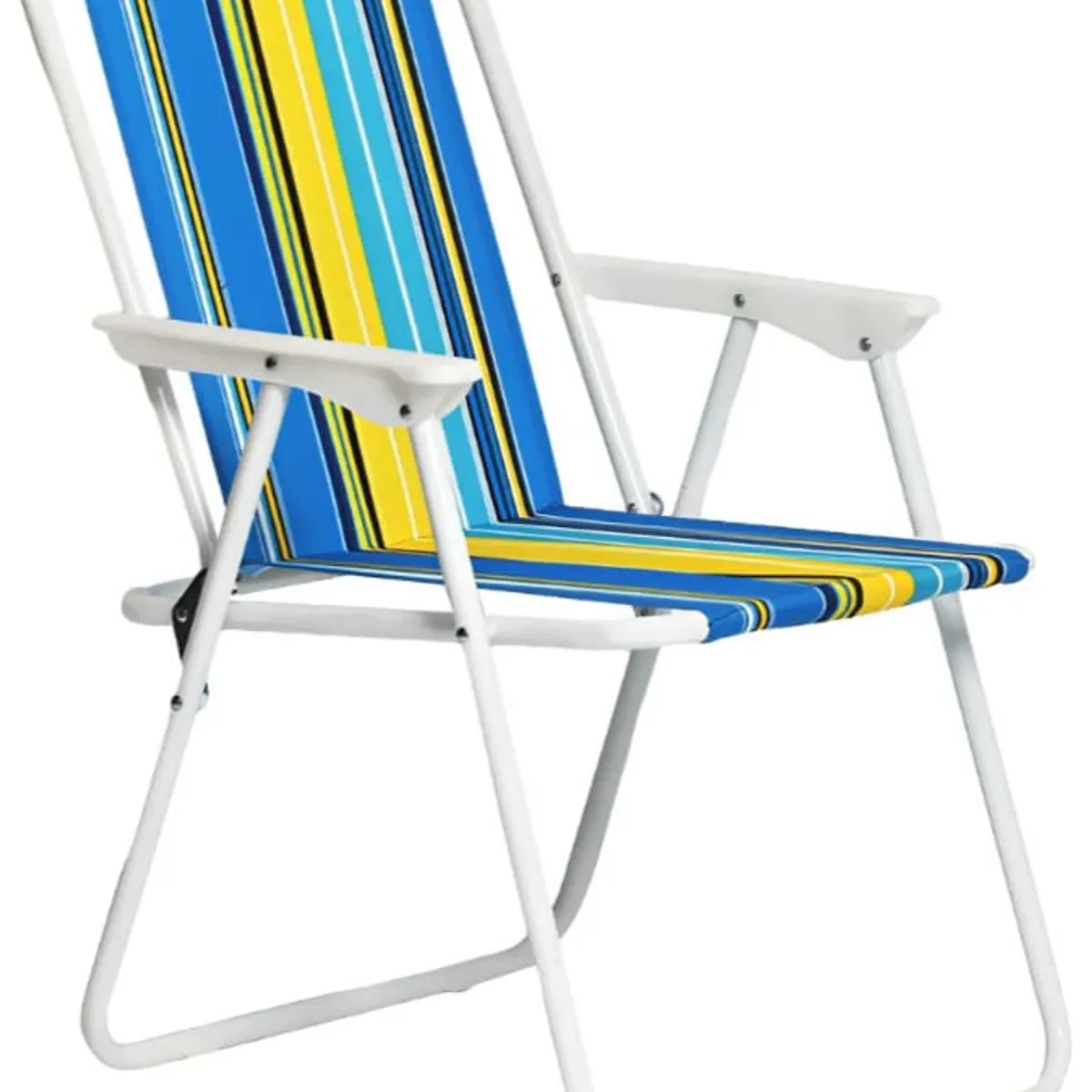 GENERICO - Silla Plegable Portátil Playa Picnic Camping Pesca Terraza Exterior