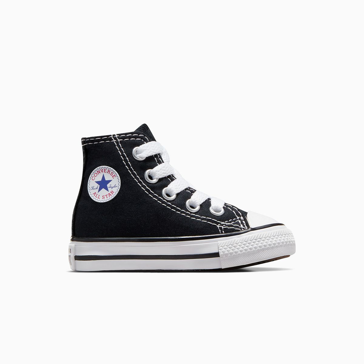 CONVERSE - Zapatilla Converse Chuck Taylor All Star Baby Niños Negro