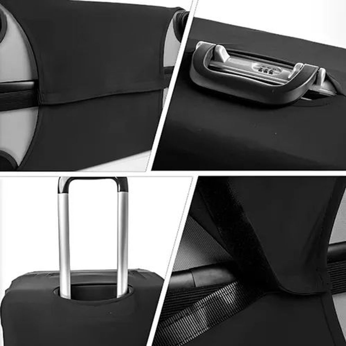 KINDA NICE - Funda Cubre Maleta Protector Viaje Funda 24 A 25 Pulgadas