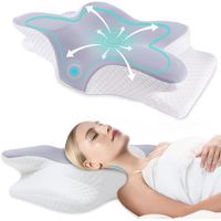 Almohada Memory Foam Ortopédica Ergonómica Cervical Confort