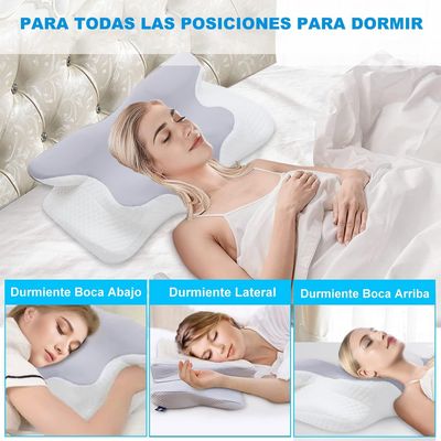 Imagen 2 del producto Almohada Memory Foam Ortopédica Ergonómica Cervical Confort
