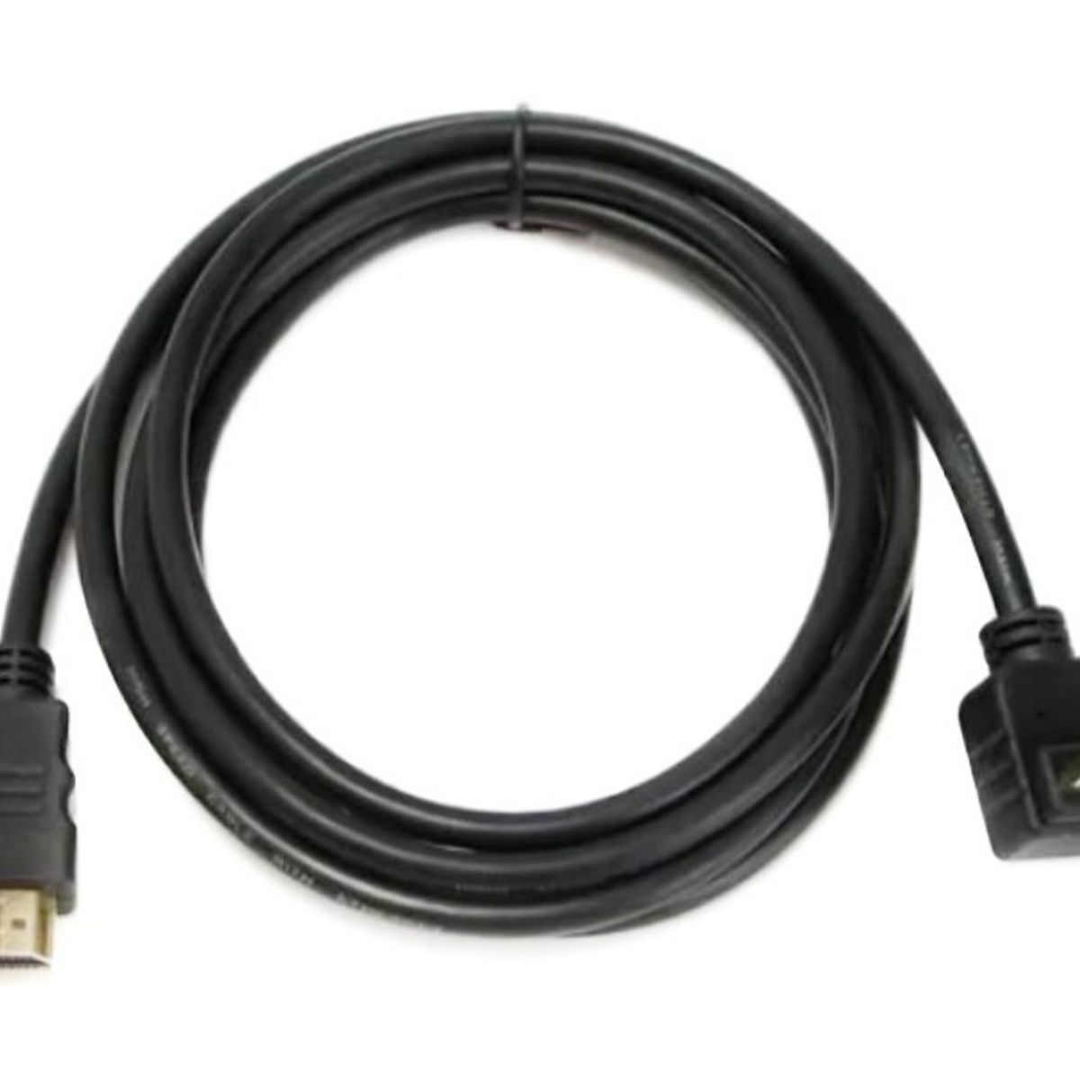 GENERICO - Cable Extension Hdmi Macho A Macho Angulo 90