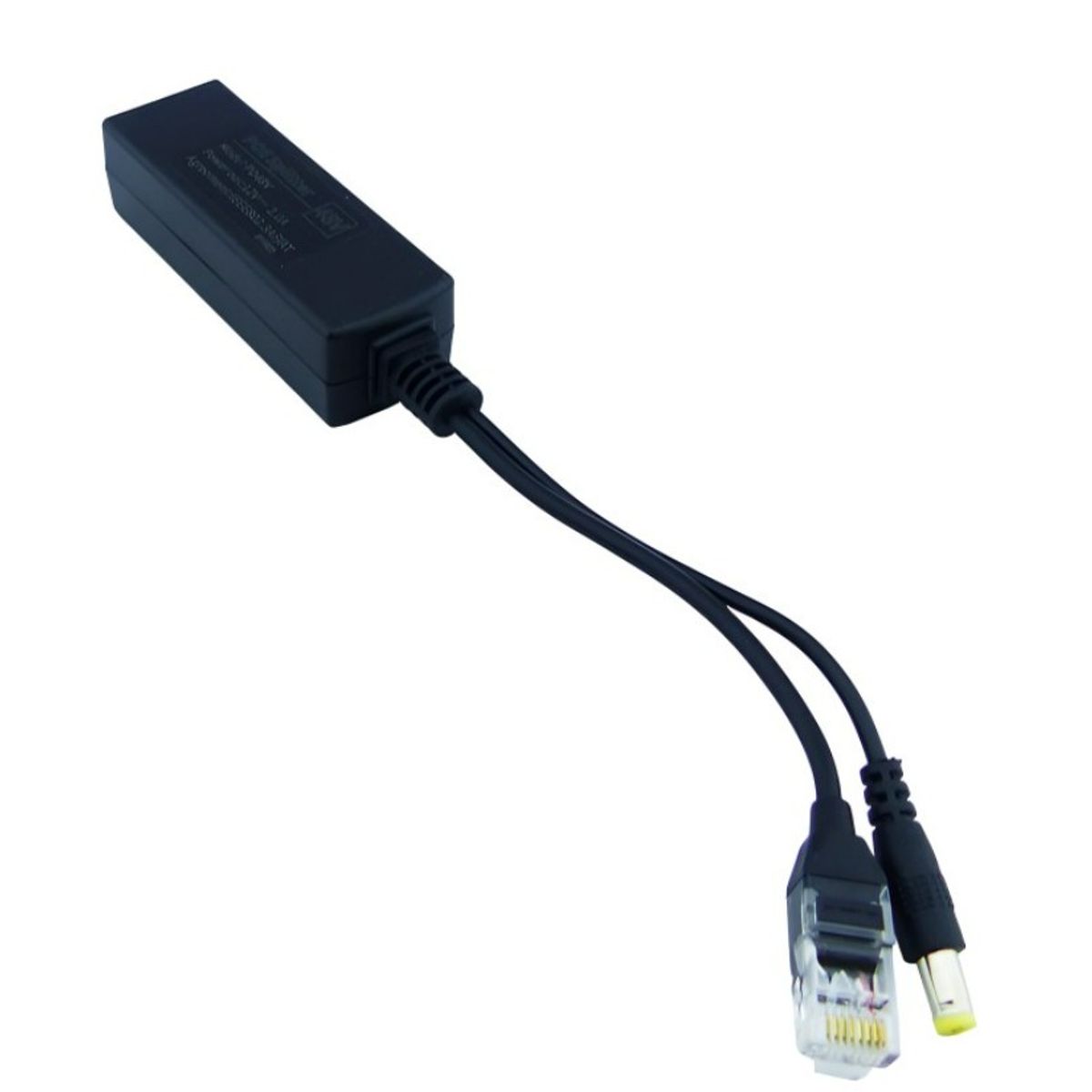 GENERICO - ADAPTADOR POE SPLITER COD151601 48V A 12V MODPD48V 20A NEGRO