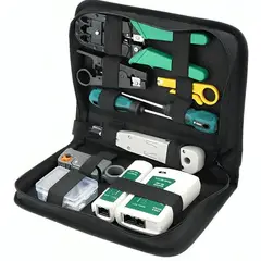 GENERICO - Kit De Herramientas Para Redes Crimpeadora Pelacable Rj45