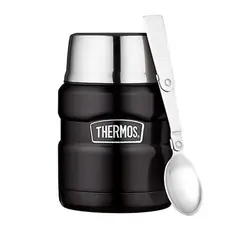 THERMOS - TERMO COMIDA AC INOX 470 ML KING THERMOS- negro