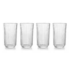 LIBBEY - SET 4 VASOS PANELLO HB 525 ML