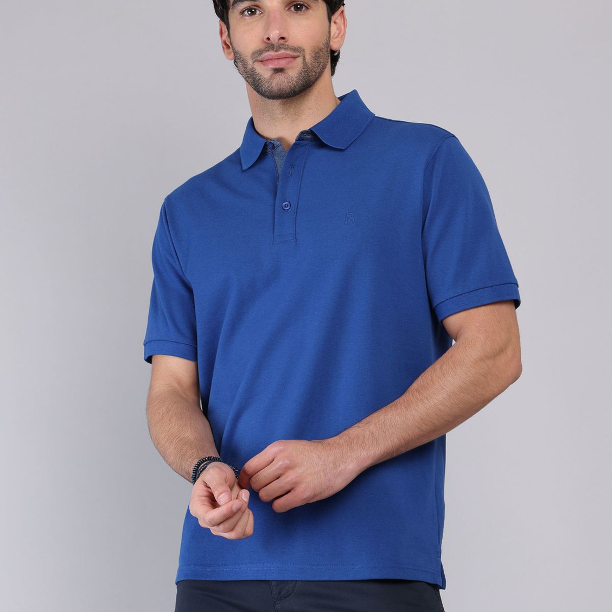 PIERO BUTTI - Polera Pique Cuello Polo Piero Butti PIERO BUTTI