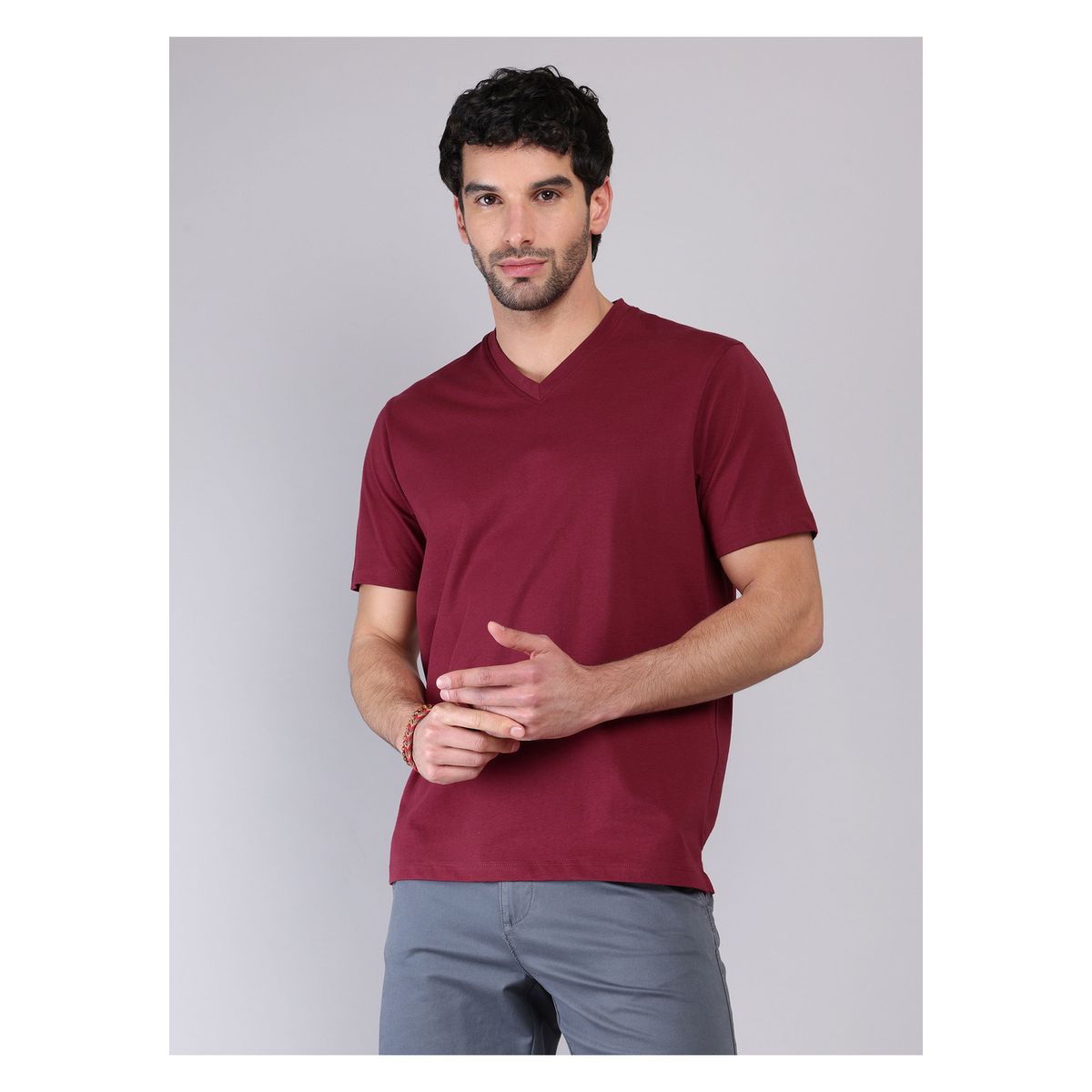 PIERO BUTTI - Polera Cuello V Piero Butti PIERO BUTTI