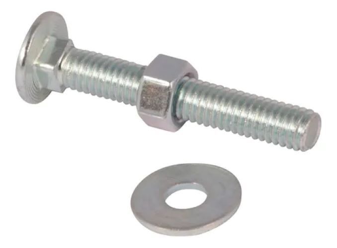 Pack Perno Coche 5 /16 X 2 Zn+tuerca+golilla Pl Cte (100 Un)