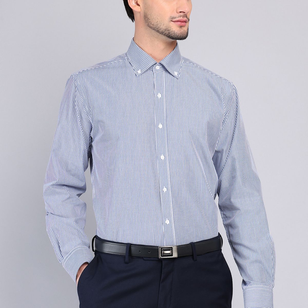 VAN HEUSEN - Camisa Formal A Rayas Van Heusen VAN HEUSEN