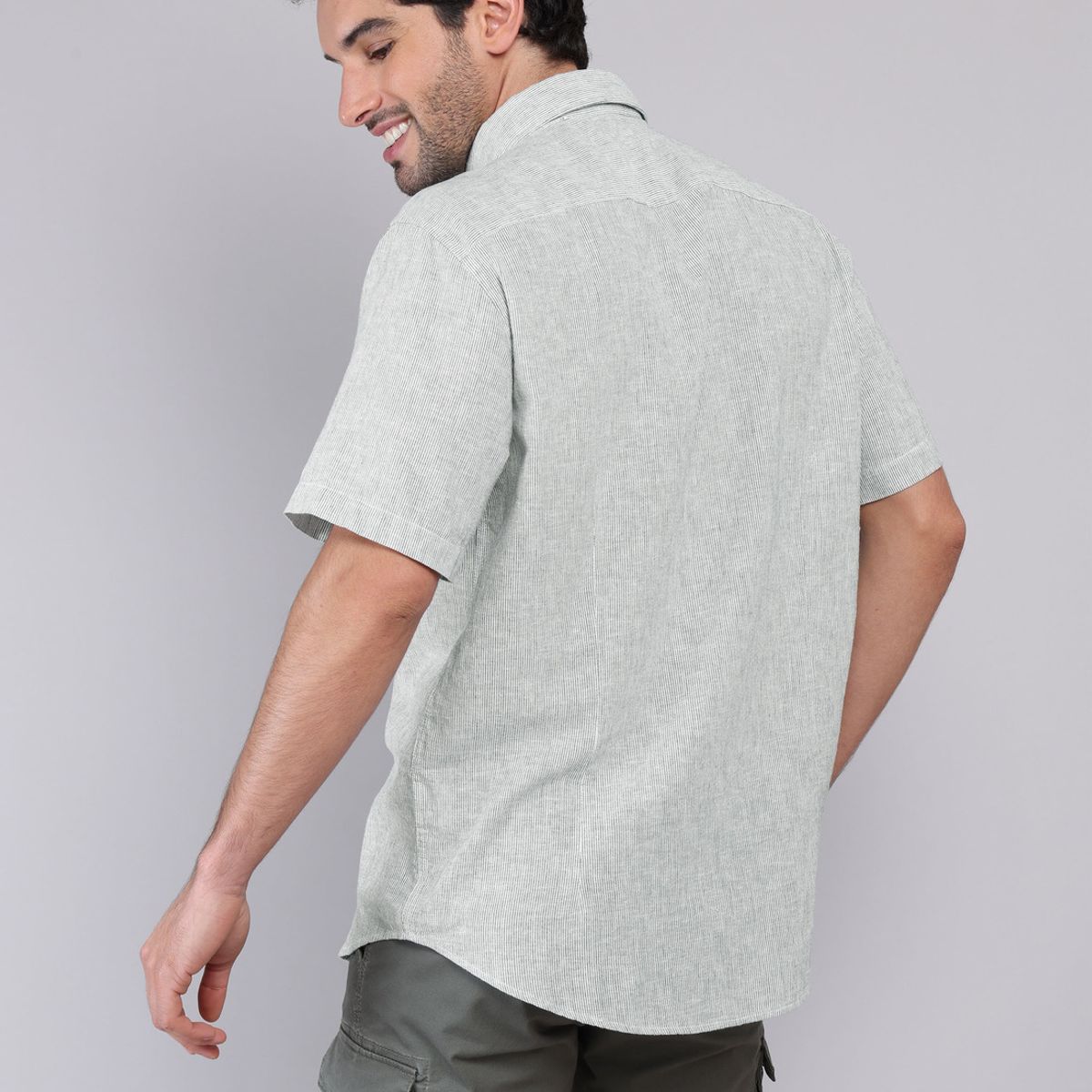 PIERO BUTTI - Camisa Lino Algodón Piero Butti PIERO BUTTI