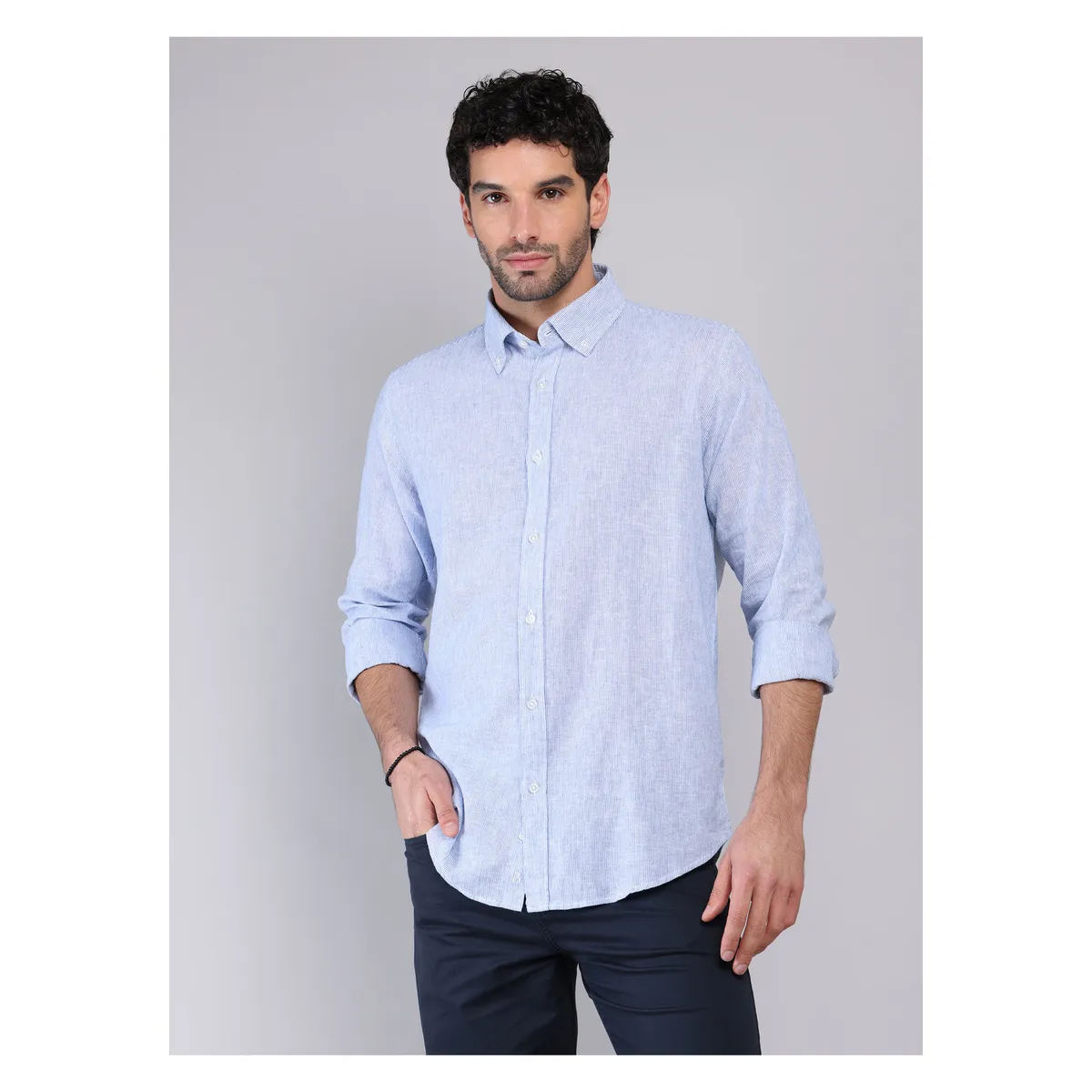 PIERO BUTTI - Camisa Lino Algodón Piero Butti PIERO BUTTI