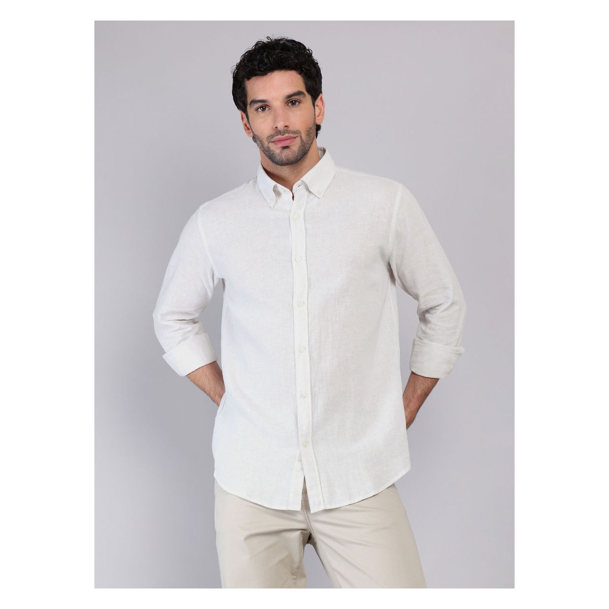 PIERO BUTTI - Camisa Lino Algodón Piero Butti PIERO BUTTI