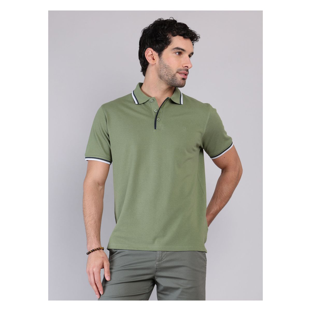 PIERO BUTTI - Polera Pique Cuello Polo Piero Butti PIERO BUTTI