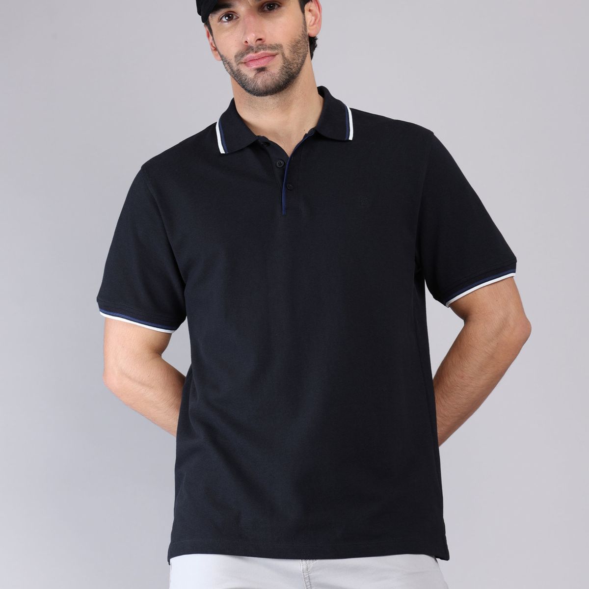 PIERO BUTTI - Polera Pique Cuello Polo Piero Butti PIERO BUTTI