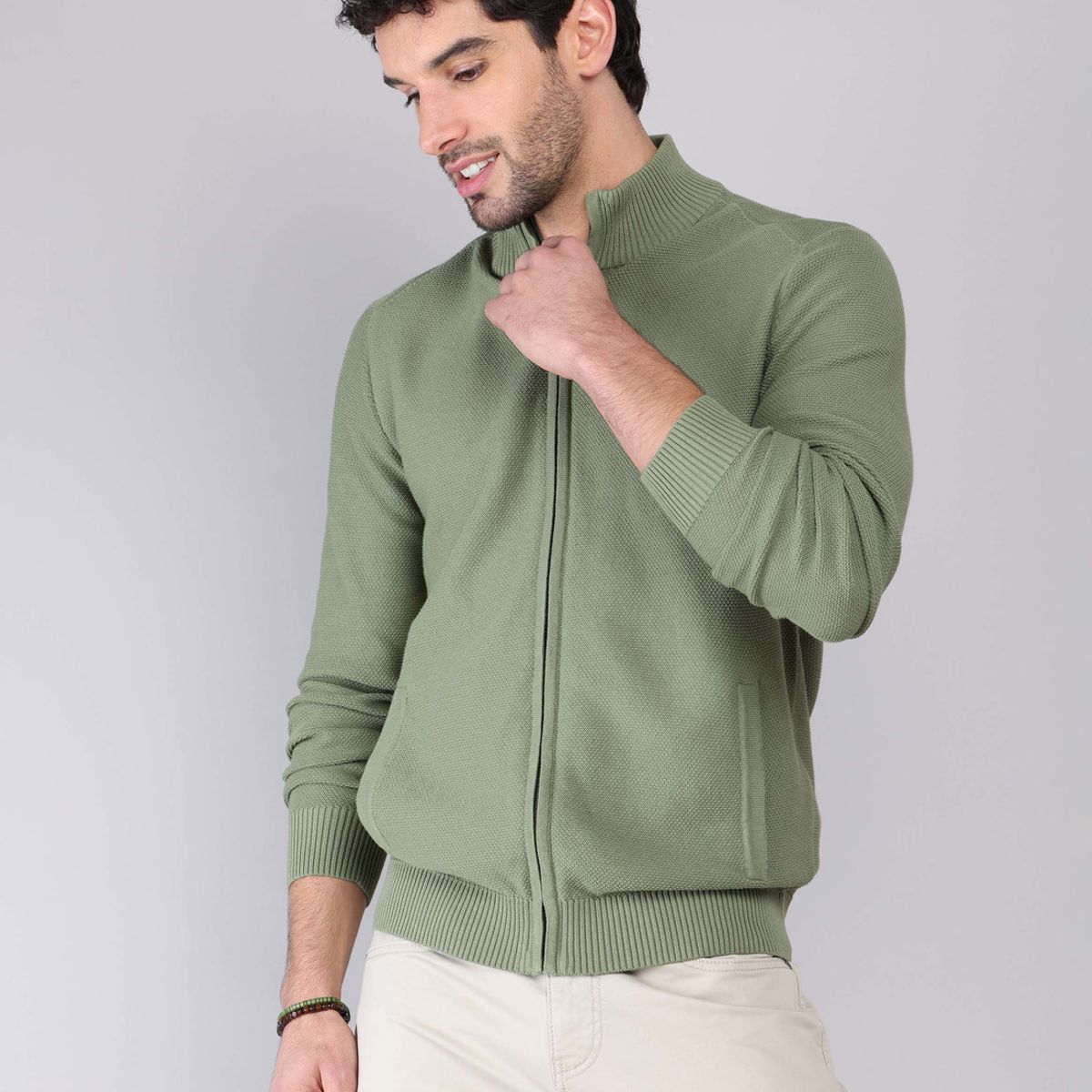PIERO BUTTI - Sweater Texturado Piero Butti PIERO BUTTI