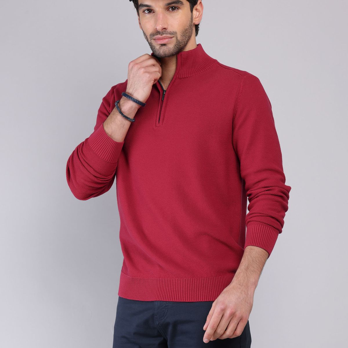 PIERO BUTTI - Sweater Texturado Piero Butti PIERO BUTTI