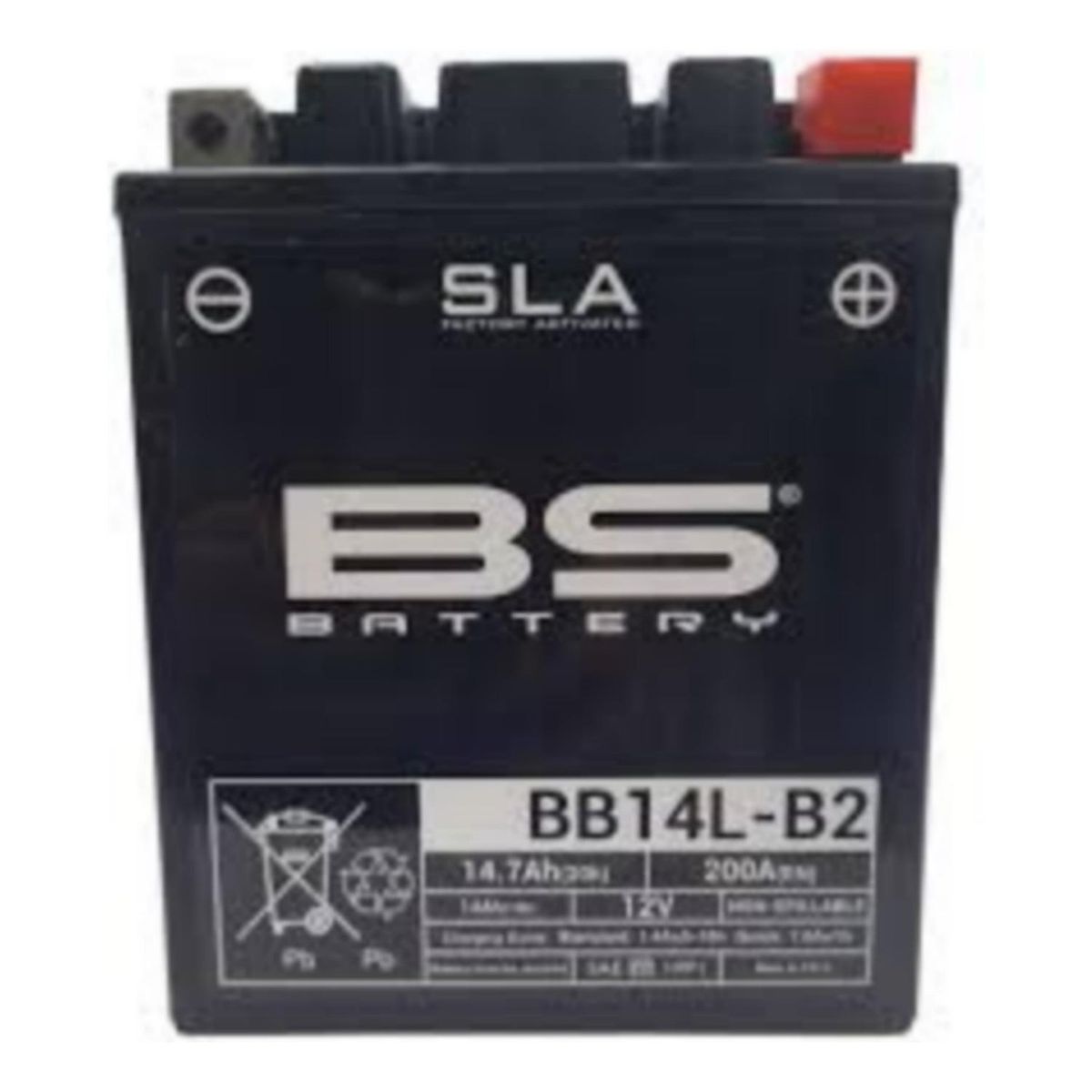 GENERICO - Batería Moto Bb14l-b2/ Yb14l-a2 Yb14l-b2/ Btx14l Bs Battery