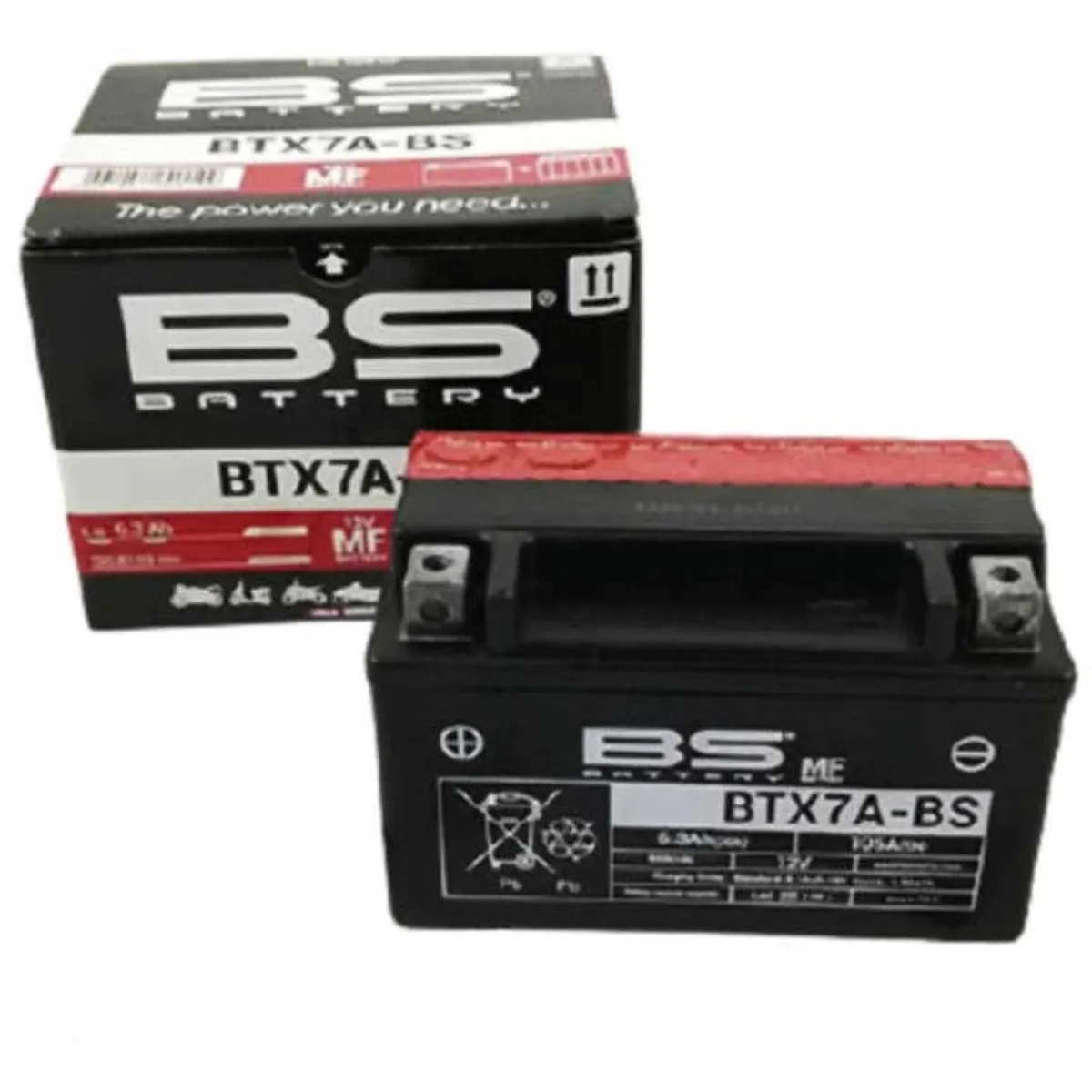 GENERICO - Bateria Para Moto Ytx7a / Htx7a / Btx7a/ Ftx7a