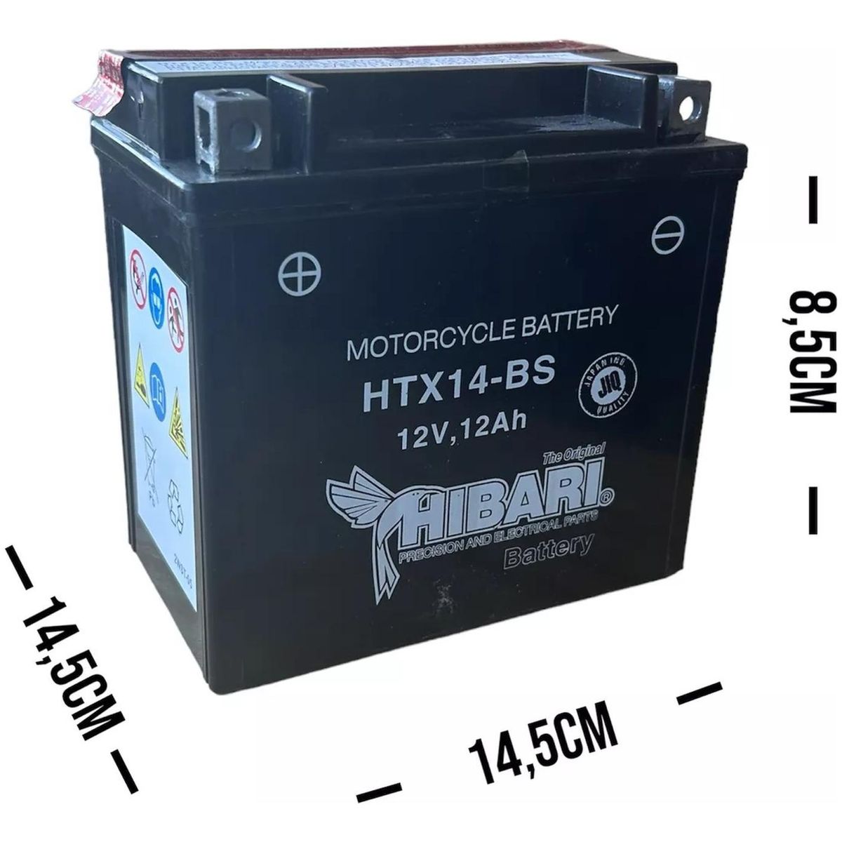 GENERICO - Bateria para Moto Bmw Htx14-bs F650 / F700 / F800gs