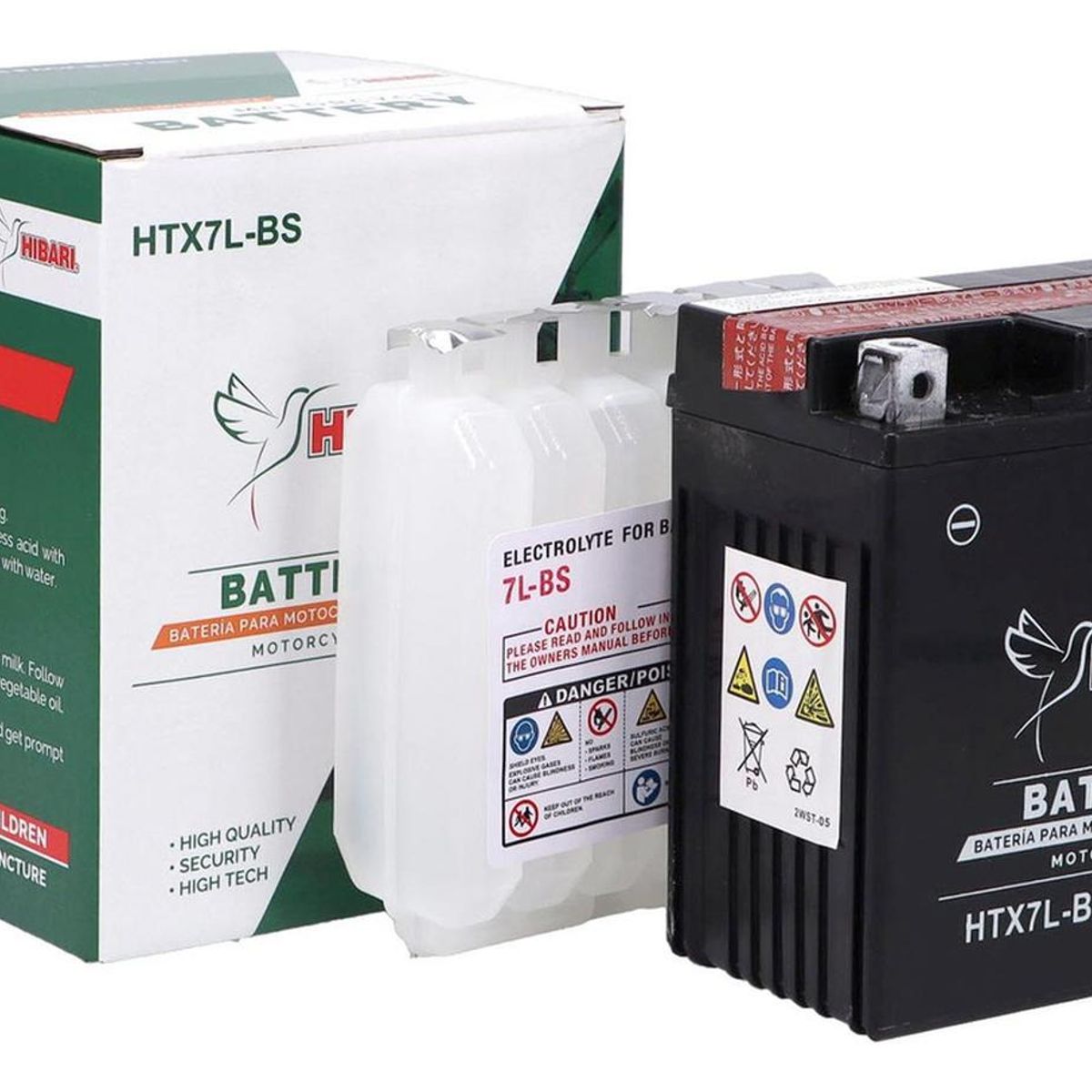 GENERICO - Bateria Moto Honda New Storm 125 Inyectada Fi