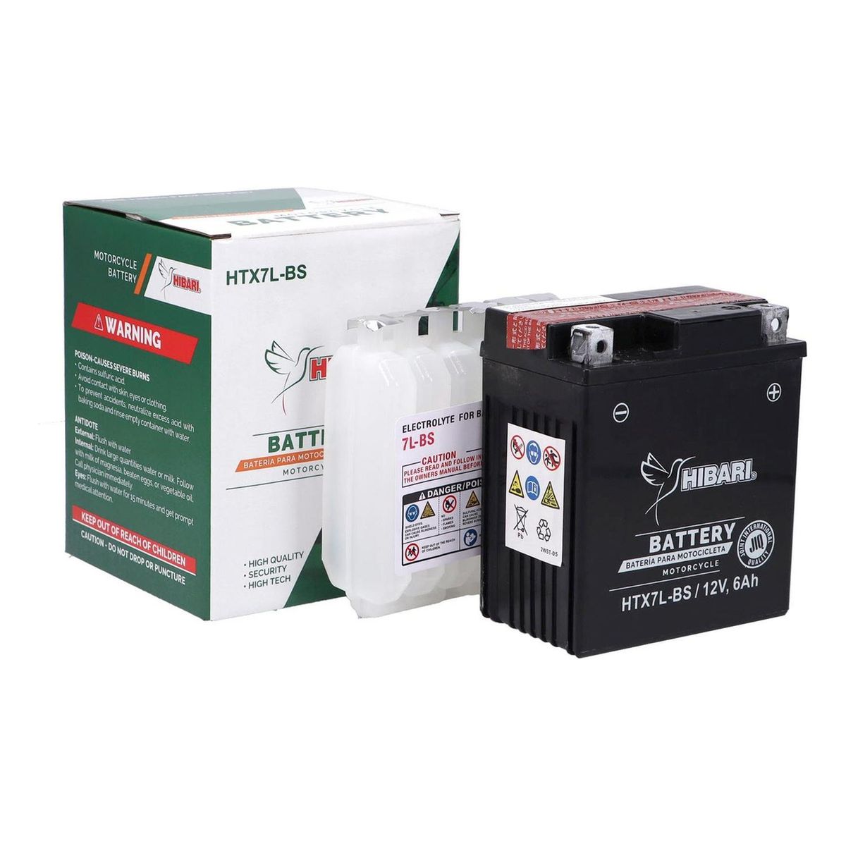 GENERICO - Bateria Moto Honda New Storm 125 Inyectada Fi