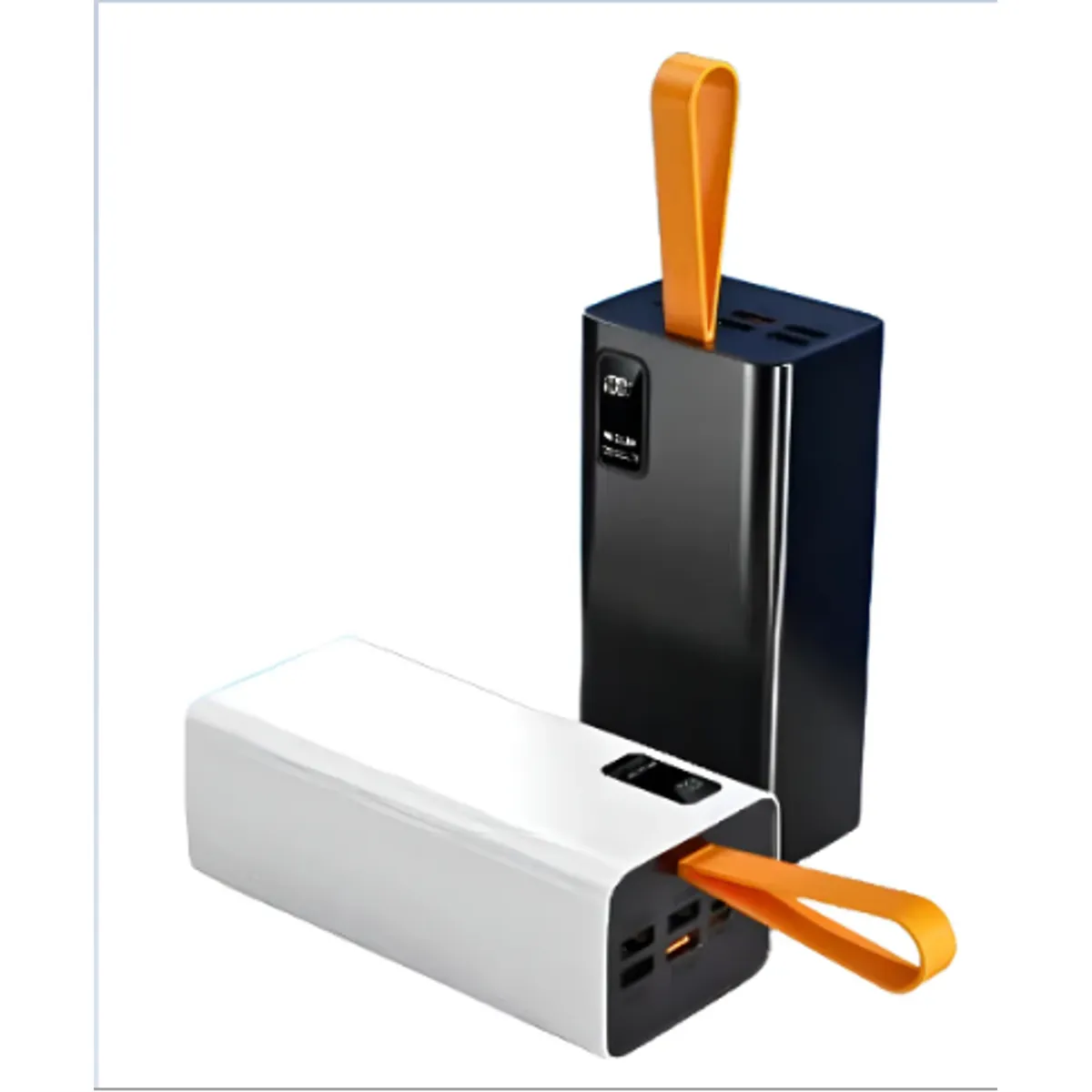 GENERICO - Cargador Portátil Power Bank 40000mah Powerbank Pd22w Color Negro