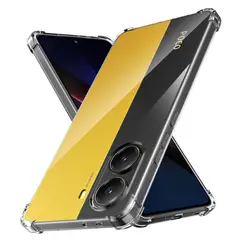 GENERICO - Carcasa Para Xiaomi Poco X7 Pro 5g Transparente Reforzada