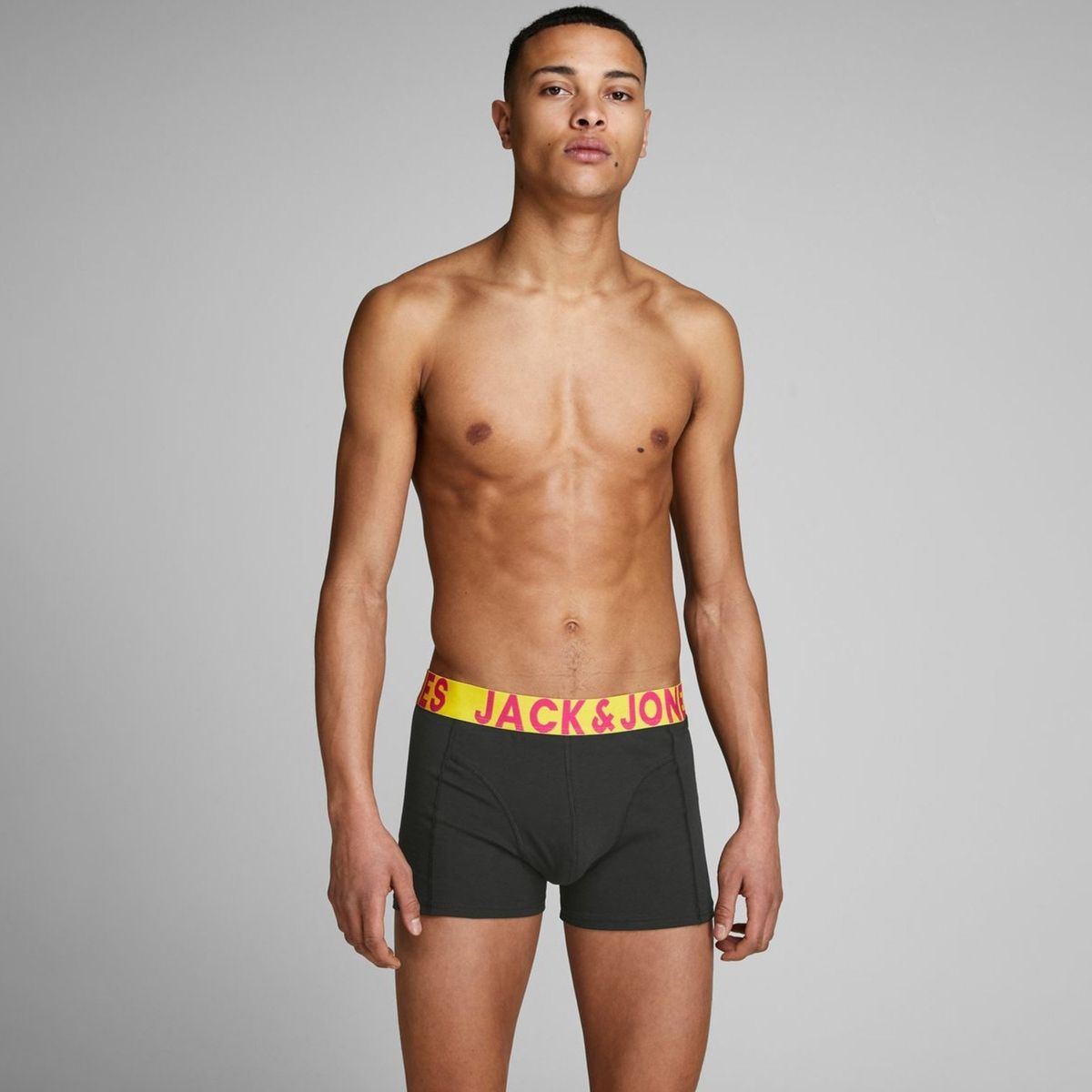 JACK&JONES - Pack de 3 Boxer Algodón Hombre Jack&Jones