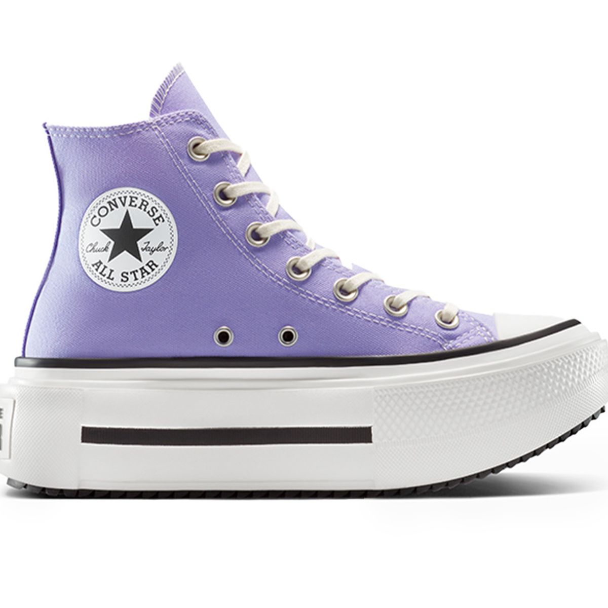 CONVERSE - Zapatillas Urbanas Mujer Converse Double Stack Morado