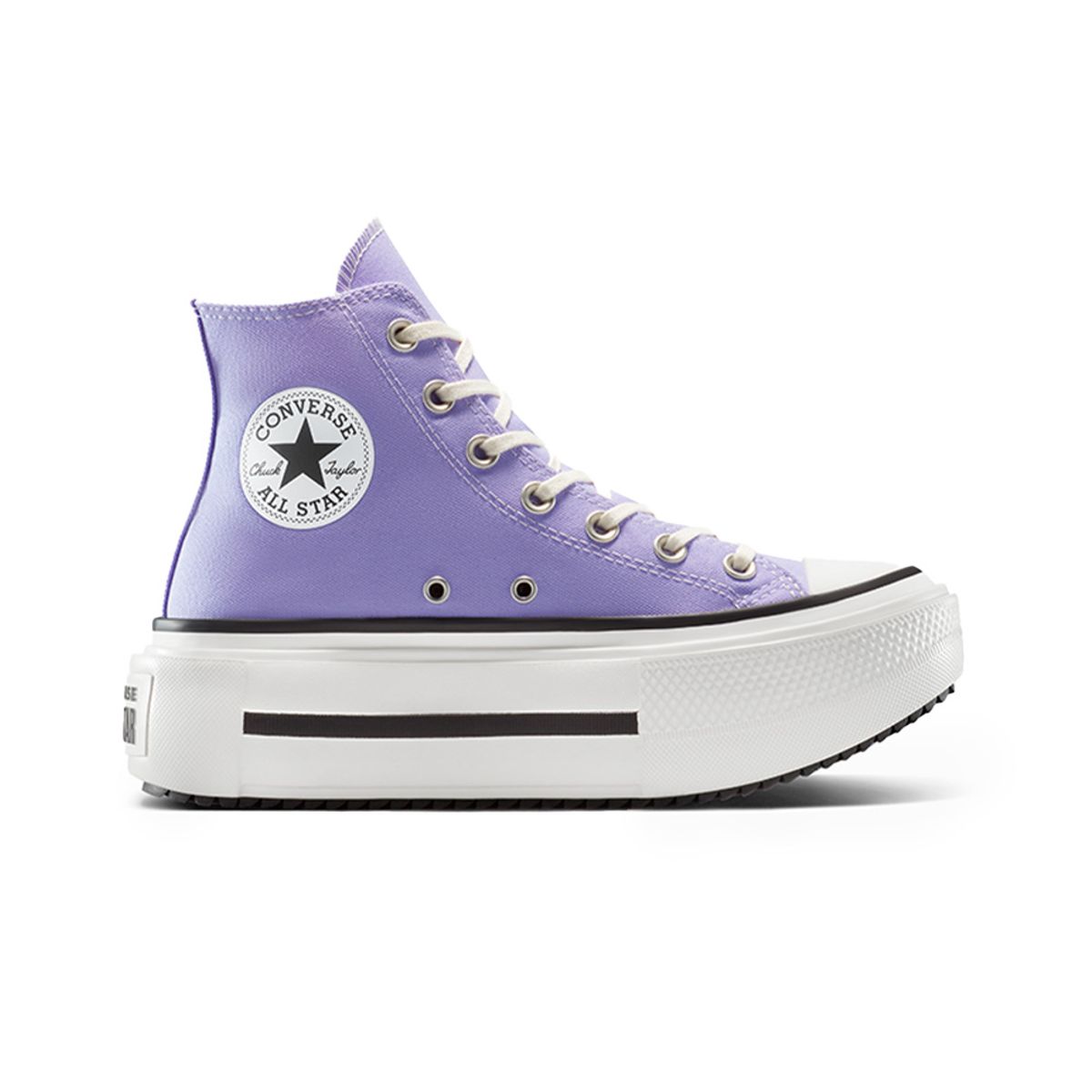 CONVERSE - Zapatillas Urbanas Mujer Converse Double Stack Morado