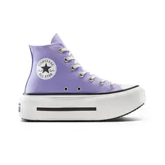 CONVERSE - Zapatillas Urbanas Mujer Double Stack Morado