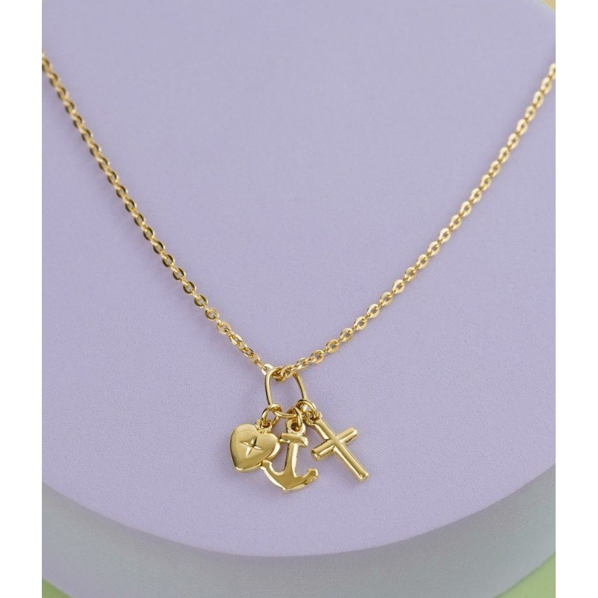 GENERICO - Conjunto Cadena y Colgante en Oro Laminado 18k