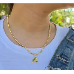 GENERICO - Conjunto Cadena y Colgante en Oro Laminado 18k