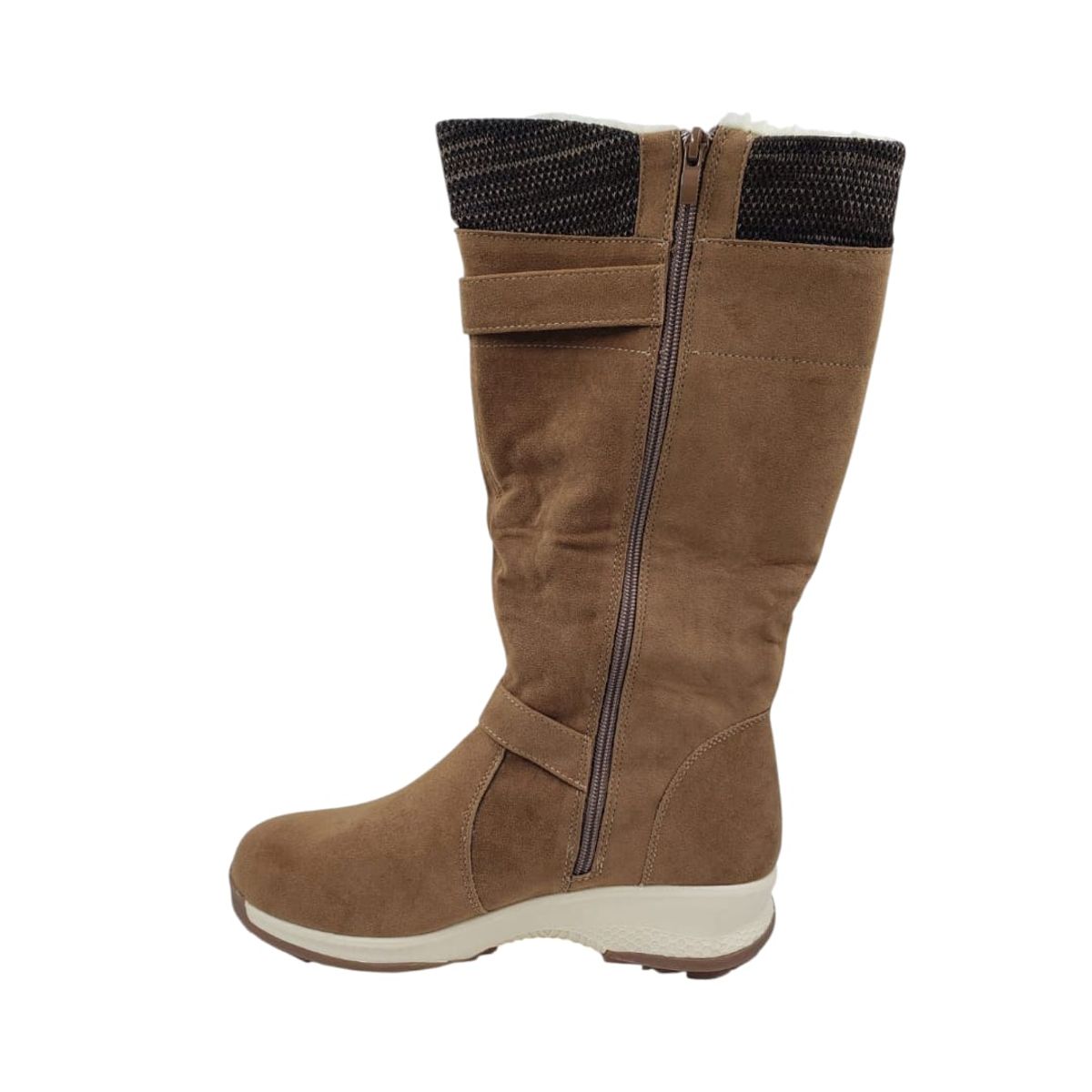 HERIEL - Bota Khaki Chiporro Mujer