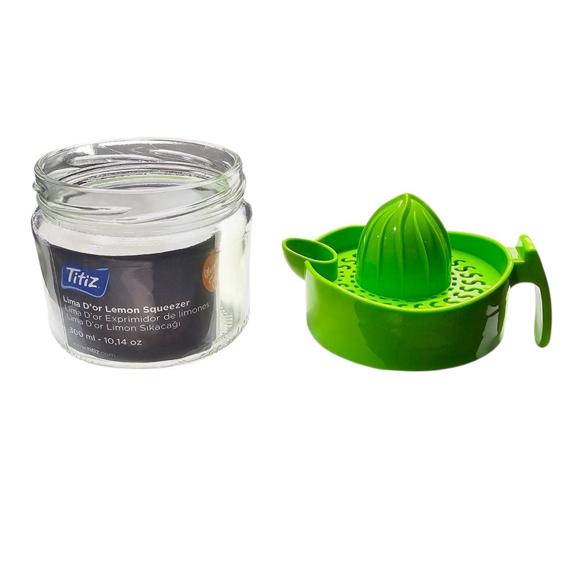 TITIZ - Exprimidor de Cítricos Manual 300 ml Titiz