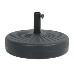 CANBERRA - Base Plástica Rellenable Circular para Quitasol