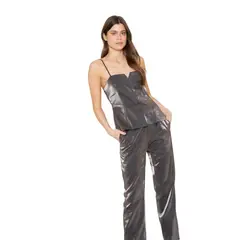JACINTA TIENDA - Top Siena Bright Pabilos gris