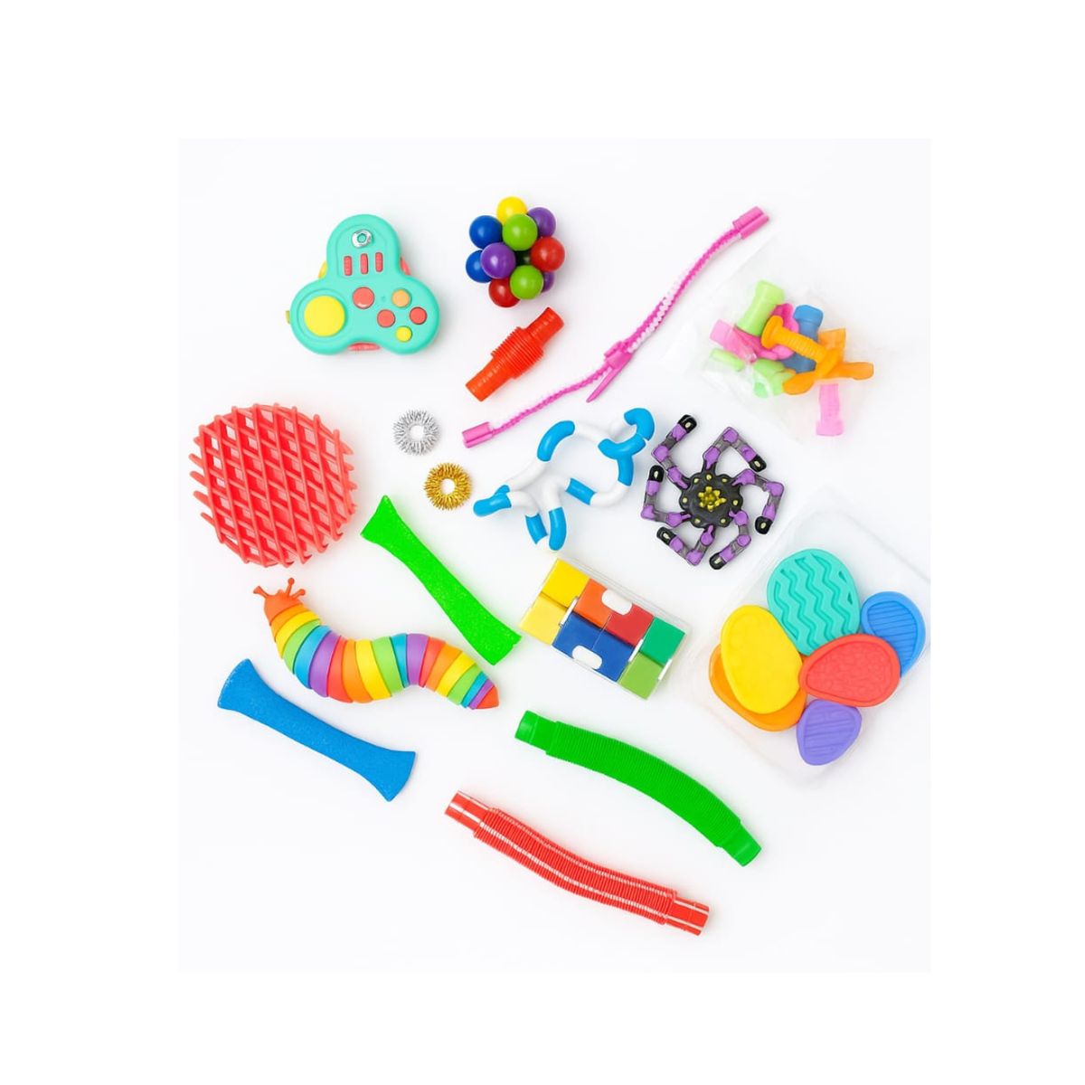 OEM - CAJA DIDACTICA SENSORIAL DE 51 PIEZAS MONTESSORI