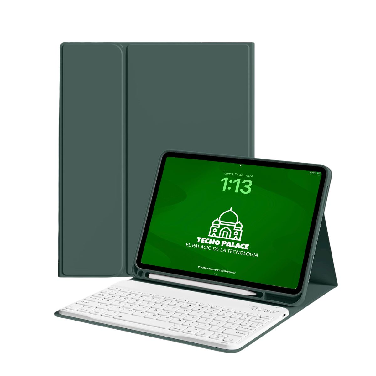 TECNOPALACE - Fundas Con Teclado B Premium Para iPad 10 GEN / A16 - Incluye letra Ñ