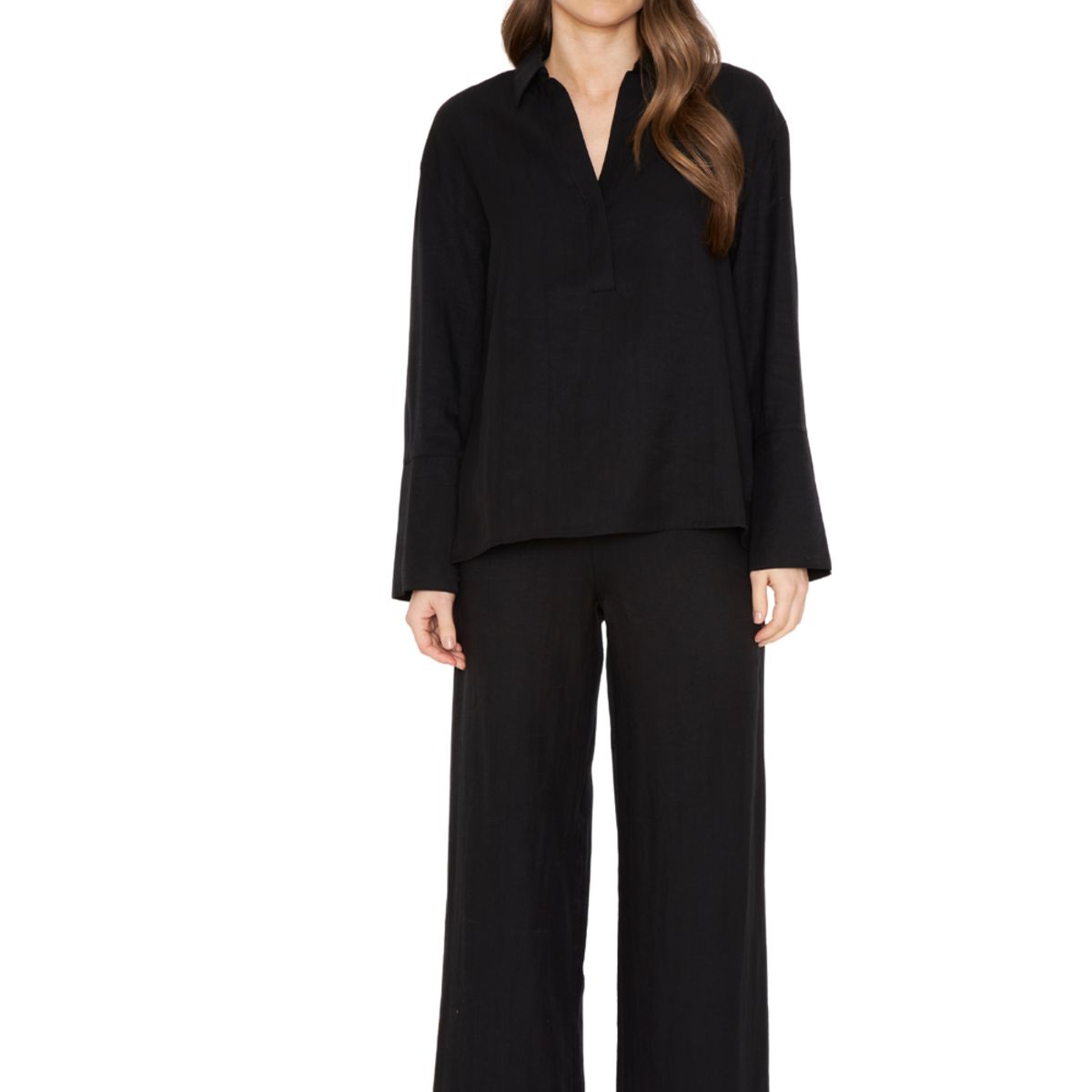 JACINTA TIENDA - Blusa Estela negra Jacinta Tienda