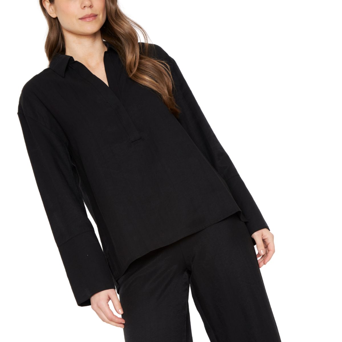 JACINTA TIENDA - Blusa Estela negra Jacinta Tienda