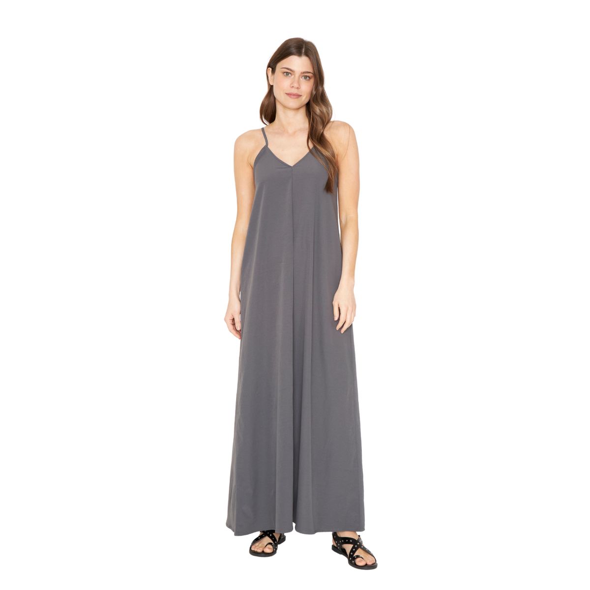 JACINTA TIENDA - Vestido Aries gris Jacinta Tienda