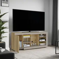 TUHOME - Rack De Tv 65 Solaris Duna Y Taupe 68x150x38 Cm