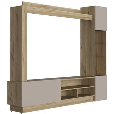 Imagen 2 del producto Estante Tv 65 Nizza Duna Y Taupe 175.4x204.4x36.5 Cm