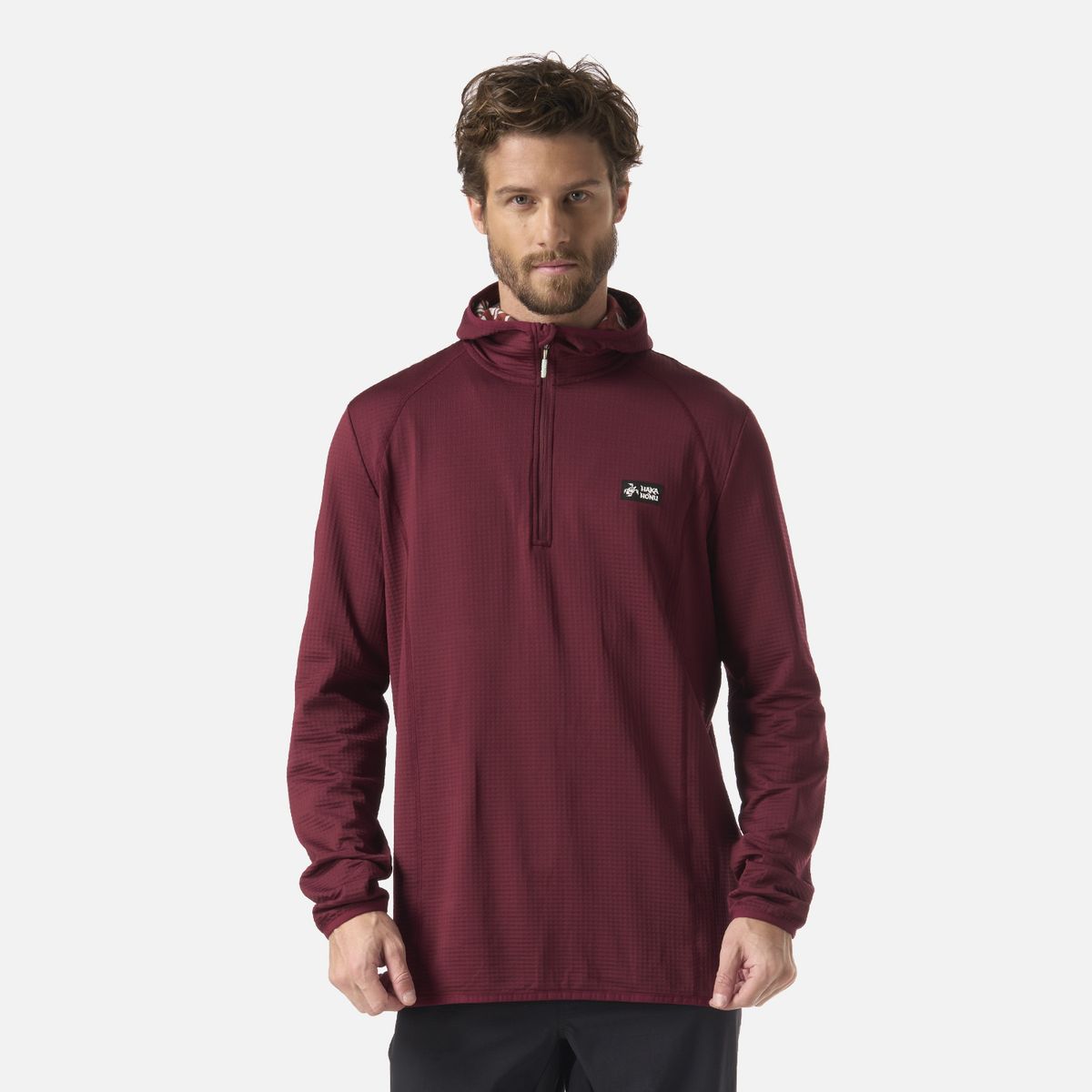 HAKA HONU - Polerón Hombre Taina Nui Burdeo Haka Honu