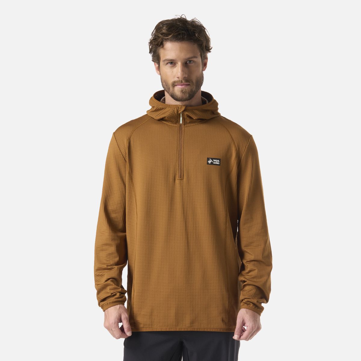 HAKA HONU - Polerón Hombre Taina Nui Mostaza Haka Honu