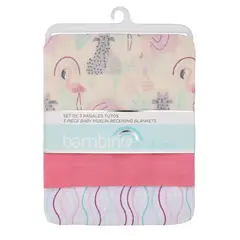 BAMBINO - Pañales Tutos Set 3 Piezas Flamencos