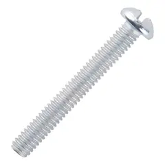 METALFER - Perno Cocina Zincado C/red Comb #8- 32 5/ 32 X 2. 1/ 2 100un.